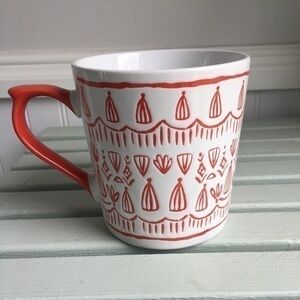 OpalHouse Target Red and White Coffee Mug Cup